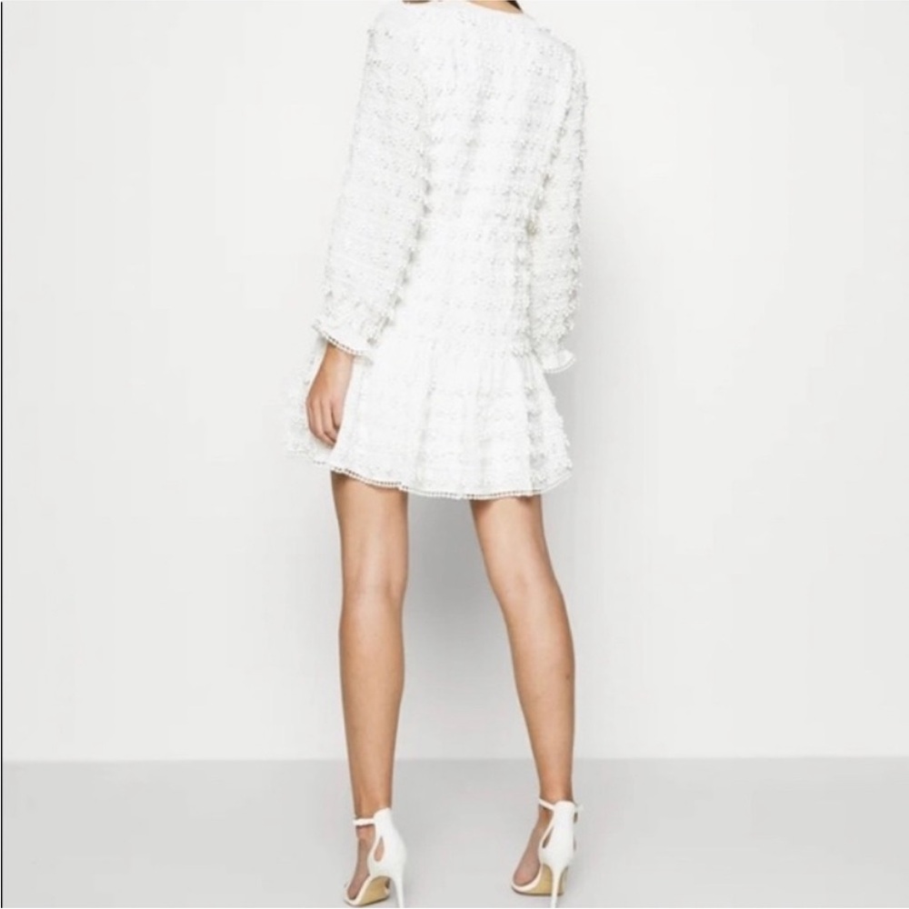 FARM Rio White Textured Mini Dress - Picture 6 of 14